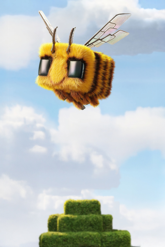Пчела из нового фильма Minecraft в кино, 2025