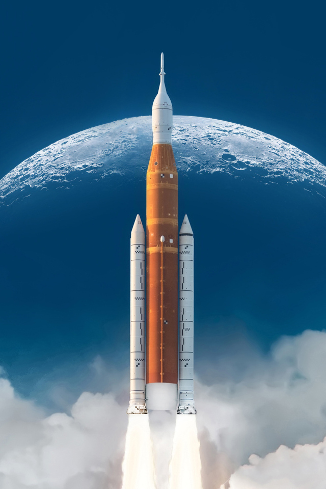 Запуск ракеты НАСА в космос