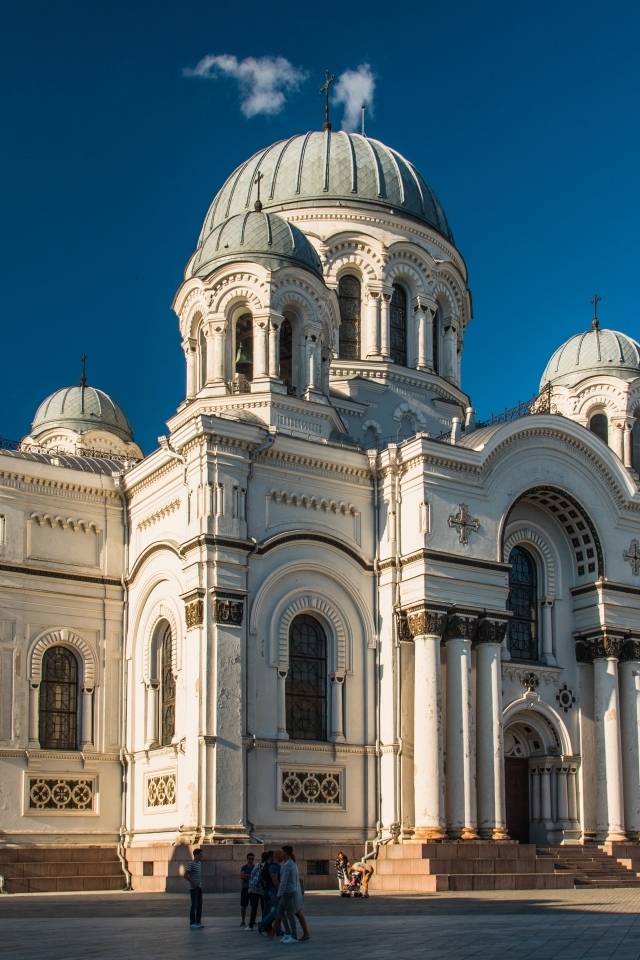 Церковь в городе Каунас, Литва