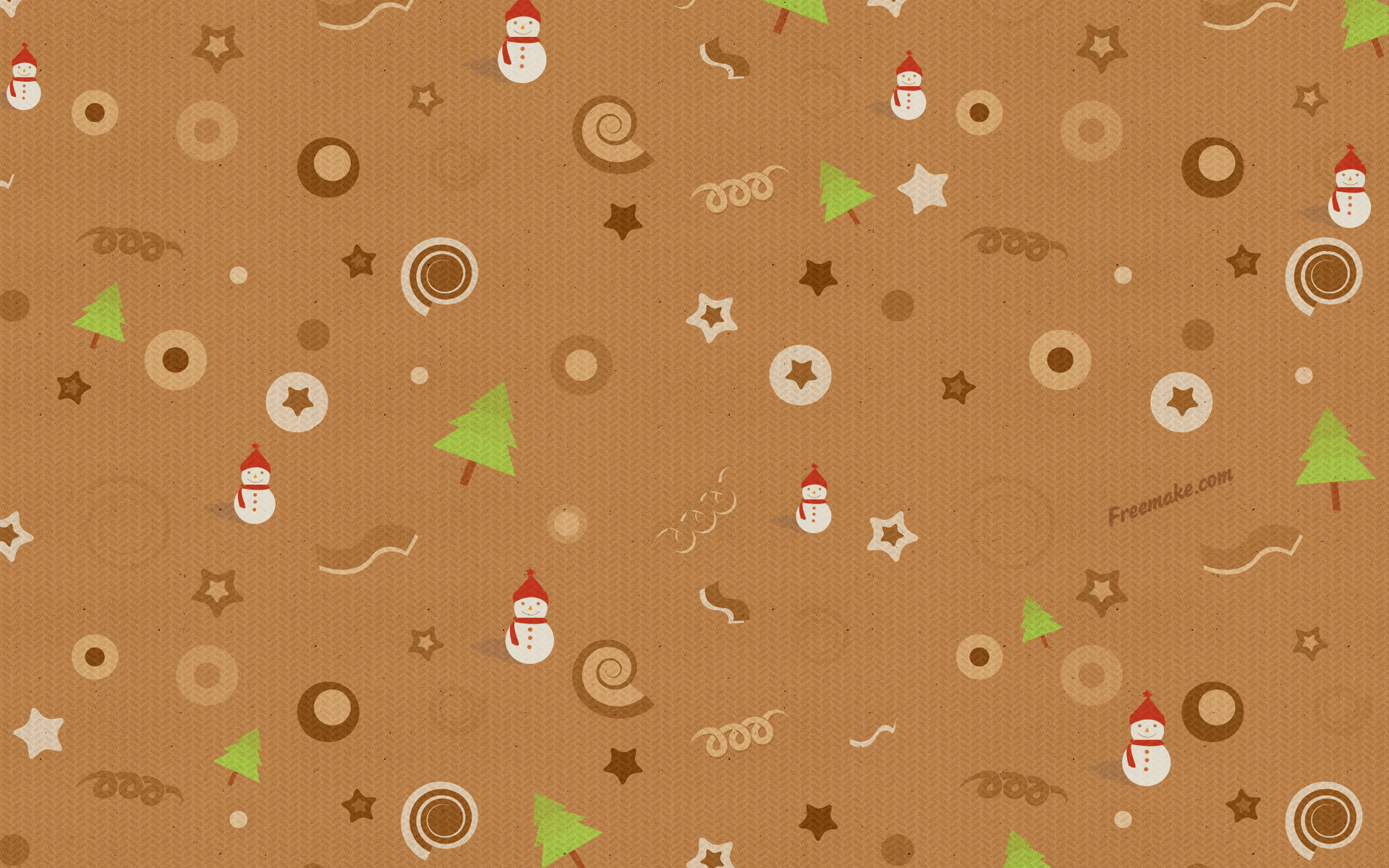 christmas wallpaper beige