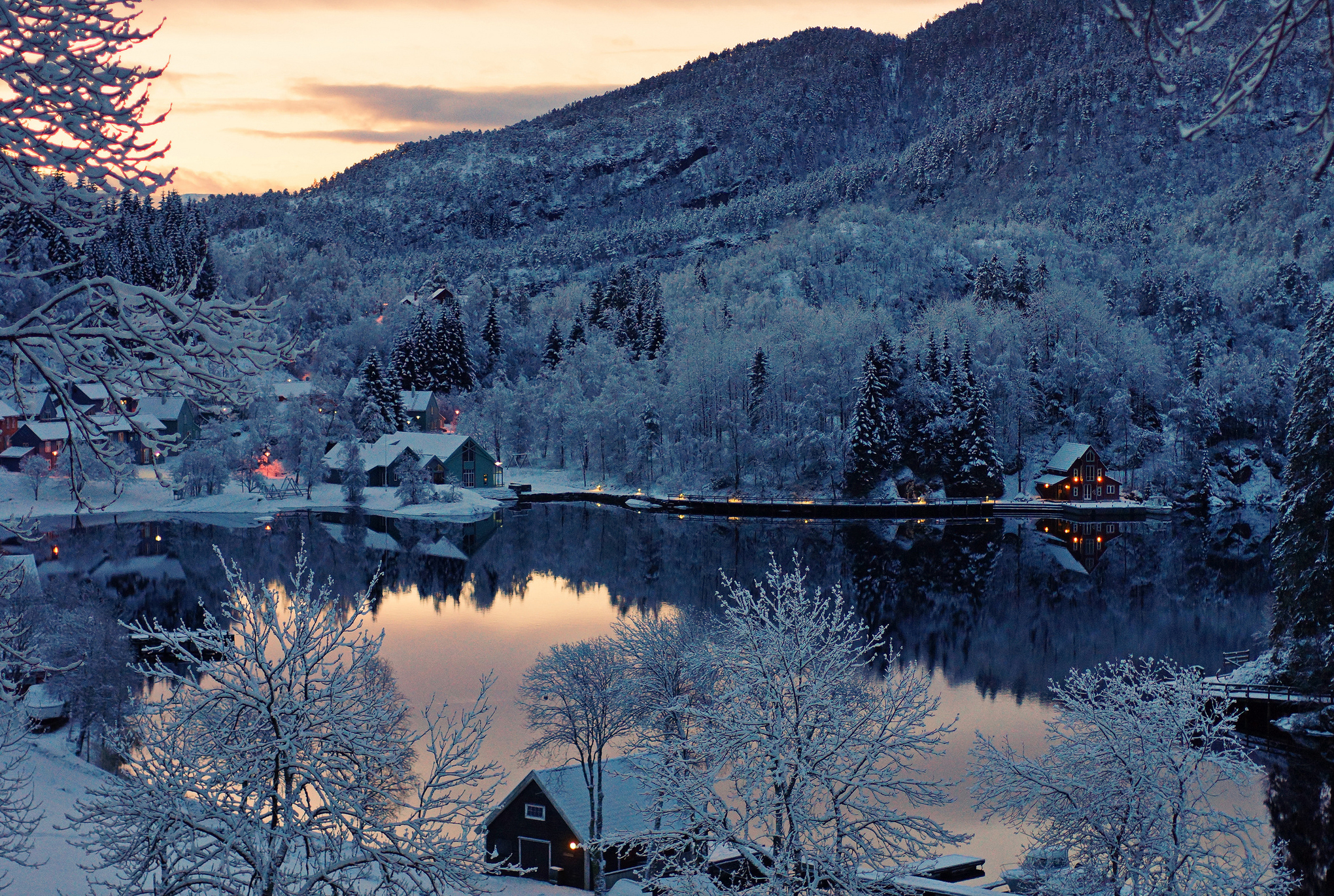 Zastaki.com - Норвегия зимой