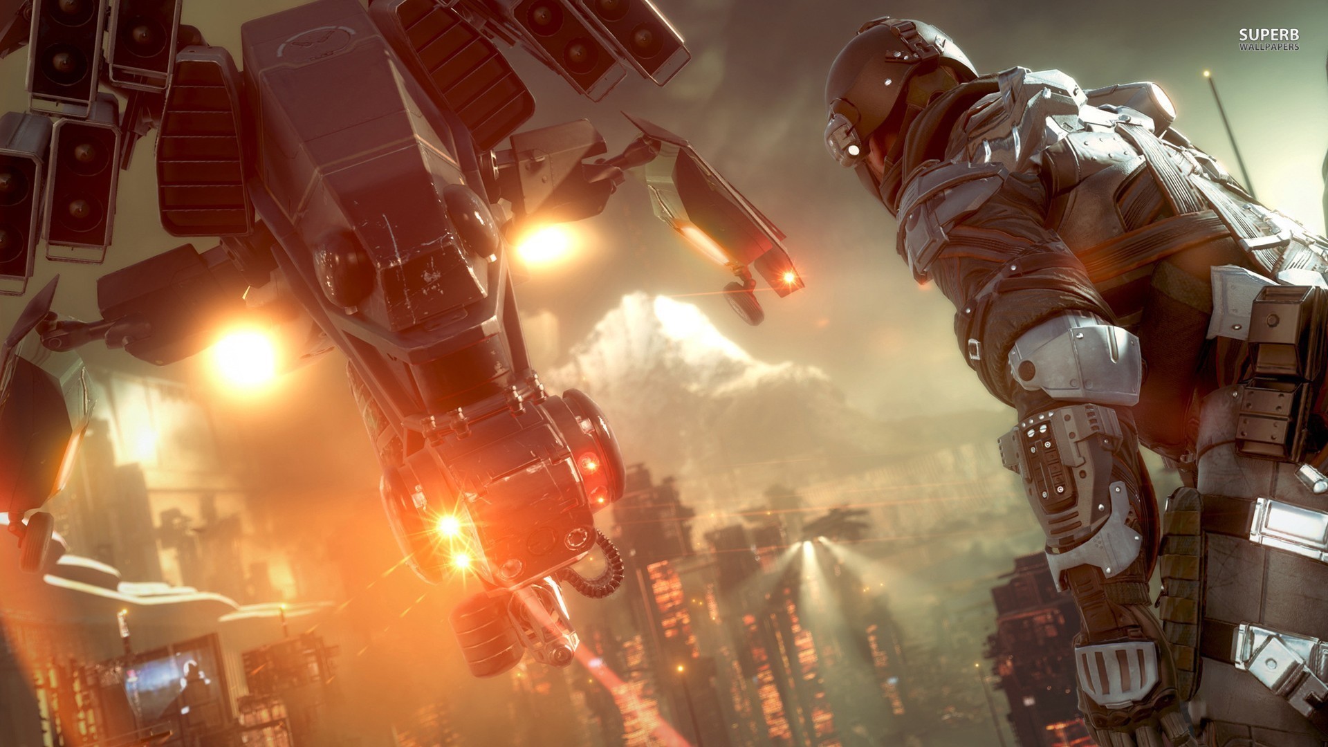 Killzone: Shadow Fall: confrontation Desktop wallpapers 1024x600 Killzone: Shadow Fall: confrontation Desktop wallpapers 1024x600