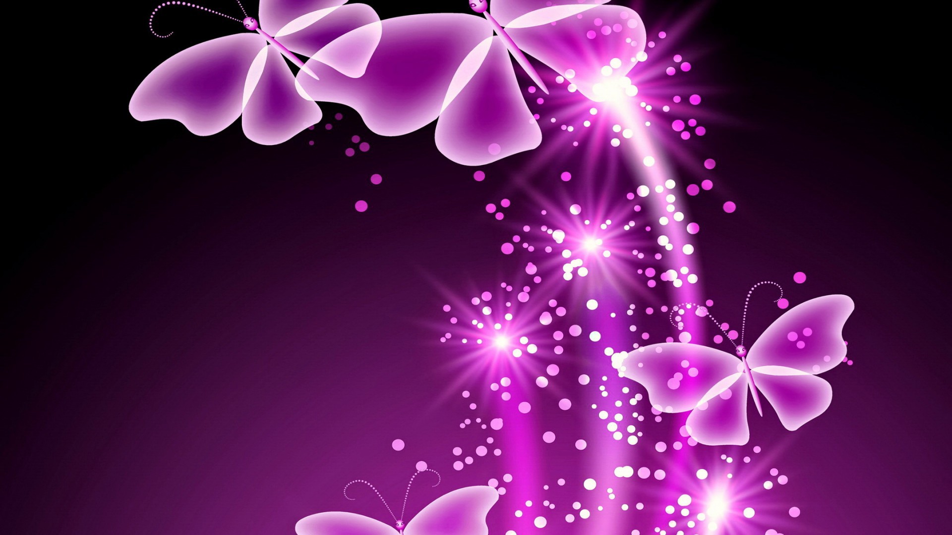 shining butterfly wallpapers