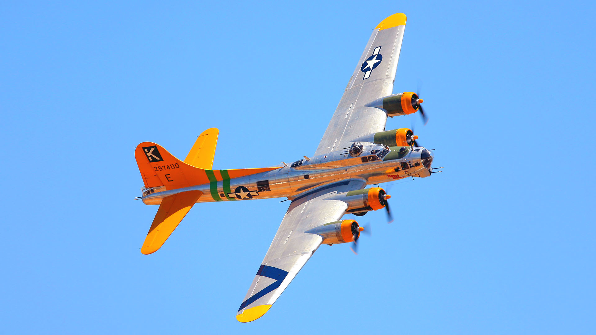 B-17 Flying Fortress окрас