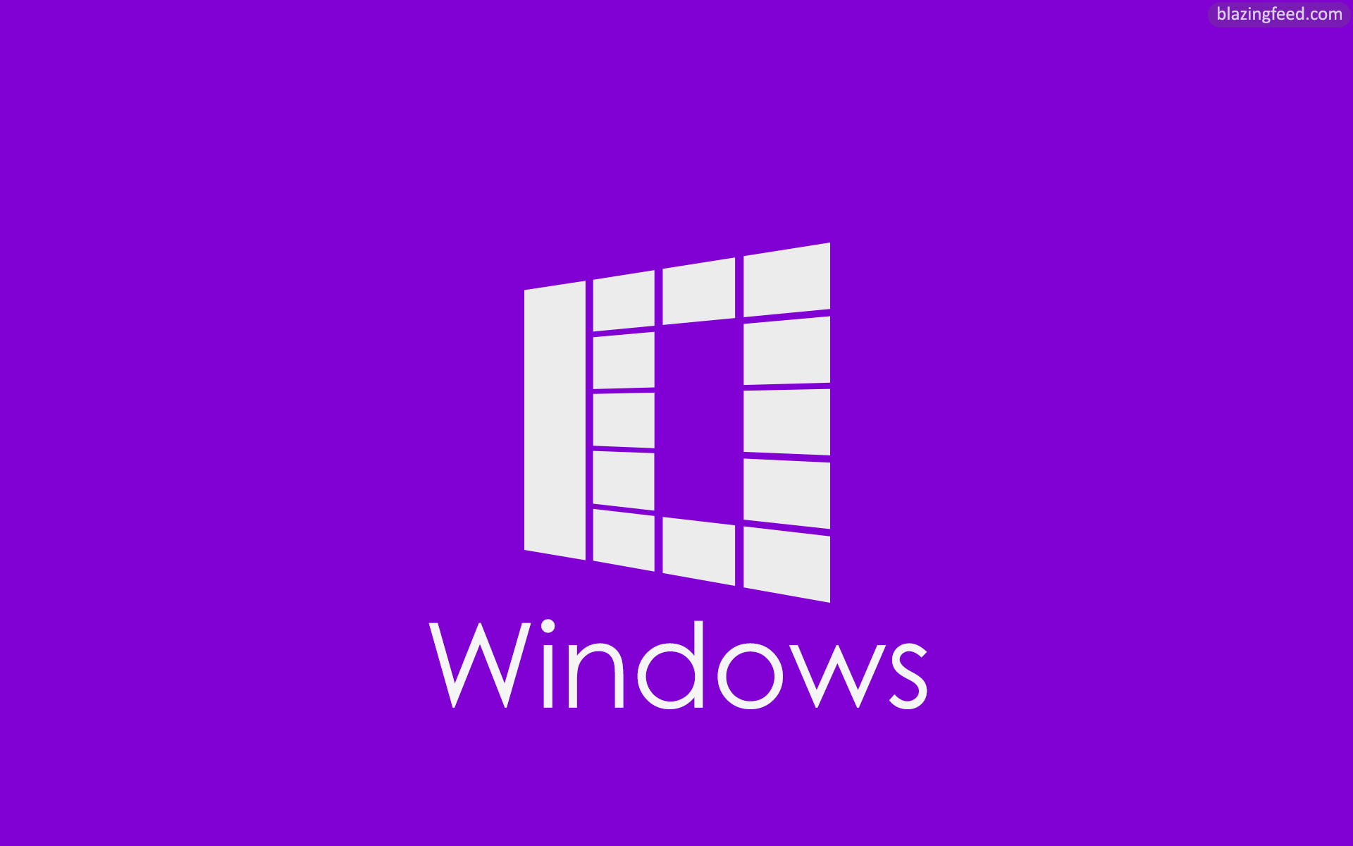 Lilac Windows Logo 10 Desktop Wallpapers 19x1080