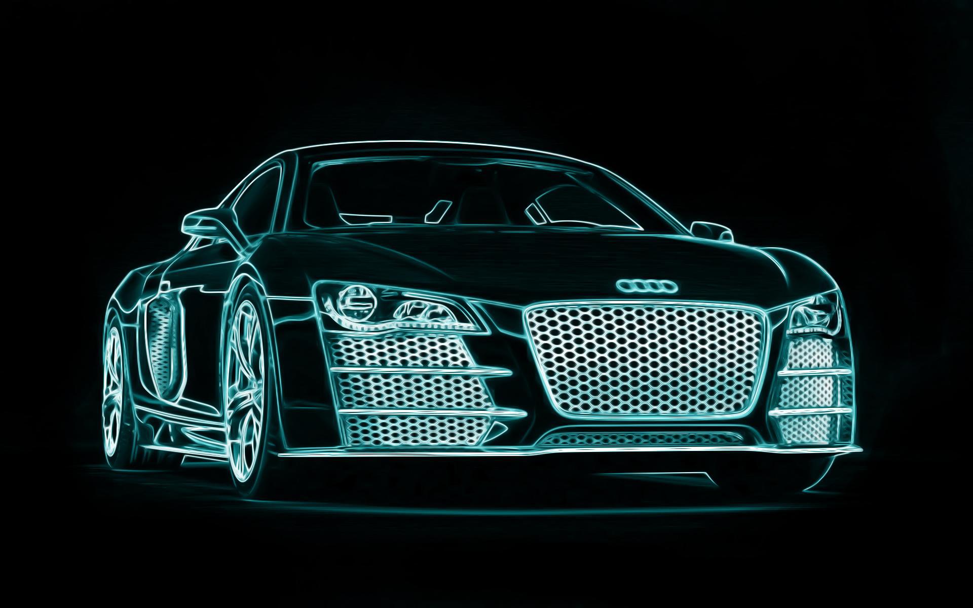 The Neon Audi Wallpapers And Images Wallpapers Pictures Photos