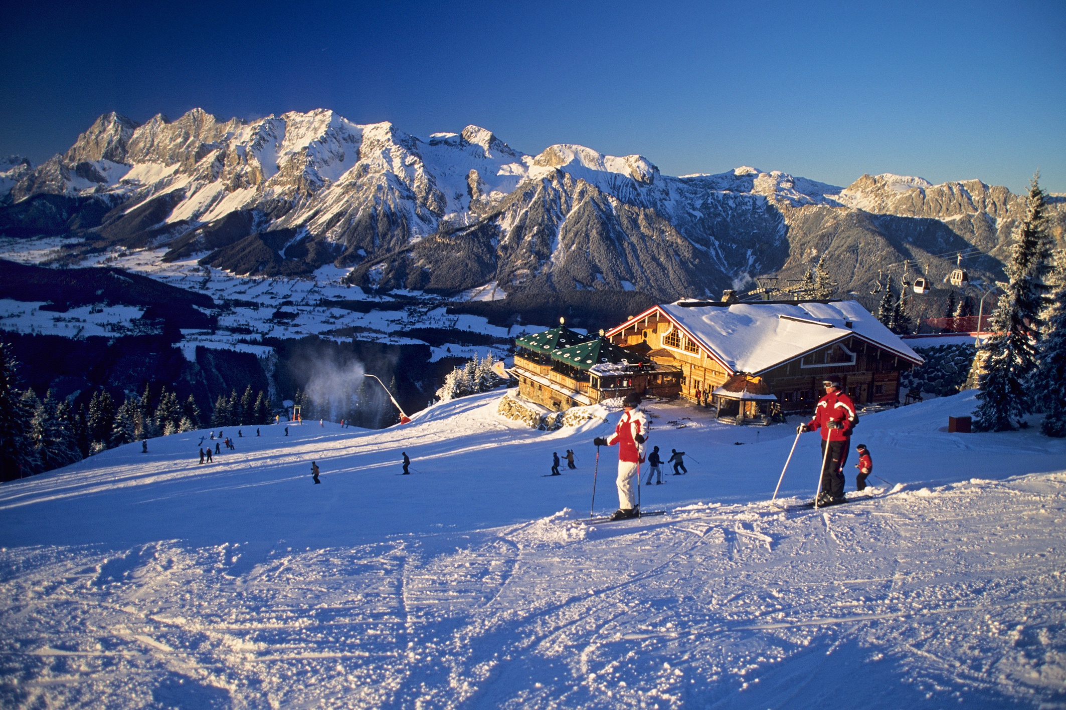 Alps ski skiing