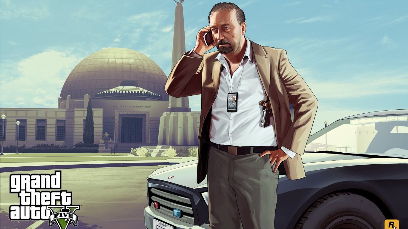 Zastaki.com - Дейв из игры Grand Theft Auto V