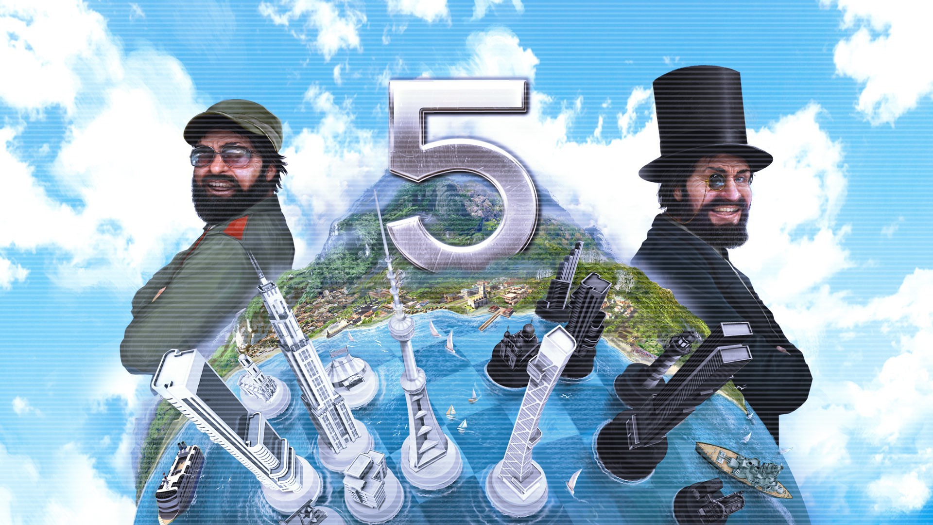 Zastaki.com - Постер игры Tropico 5