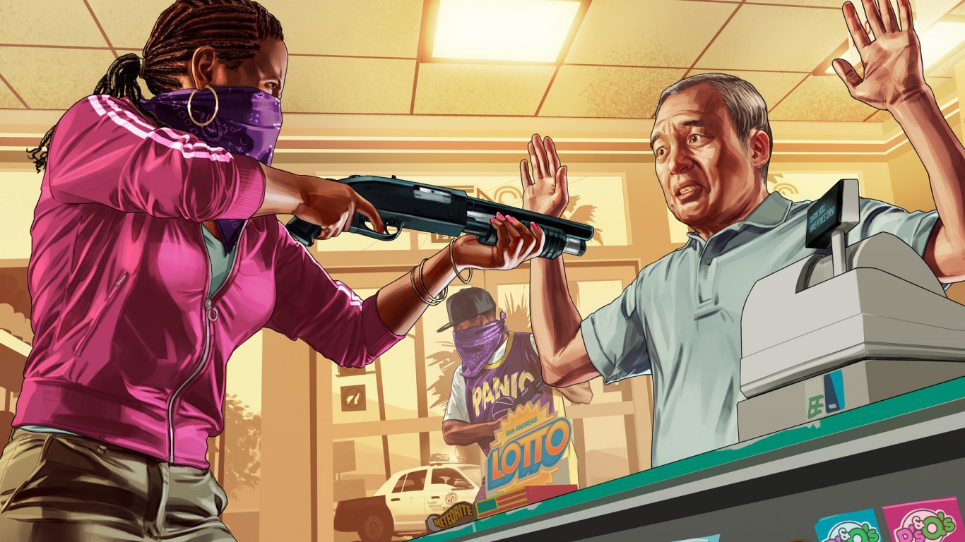 Zastaki.com - Ограбление в Grand Theft Auto V