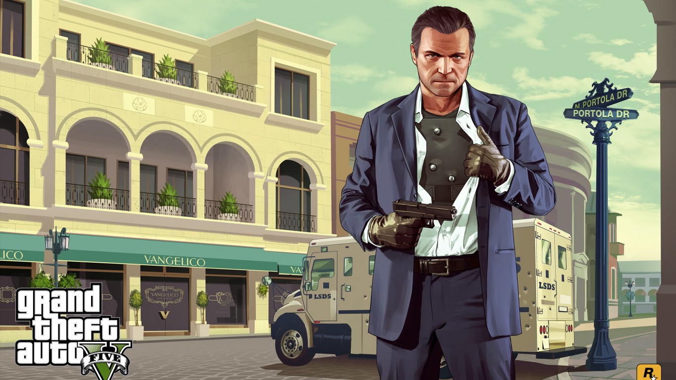 Zastaki.com - Непобедимый Майк Grand Theft Auto V