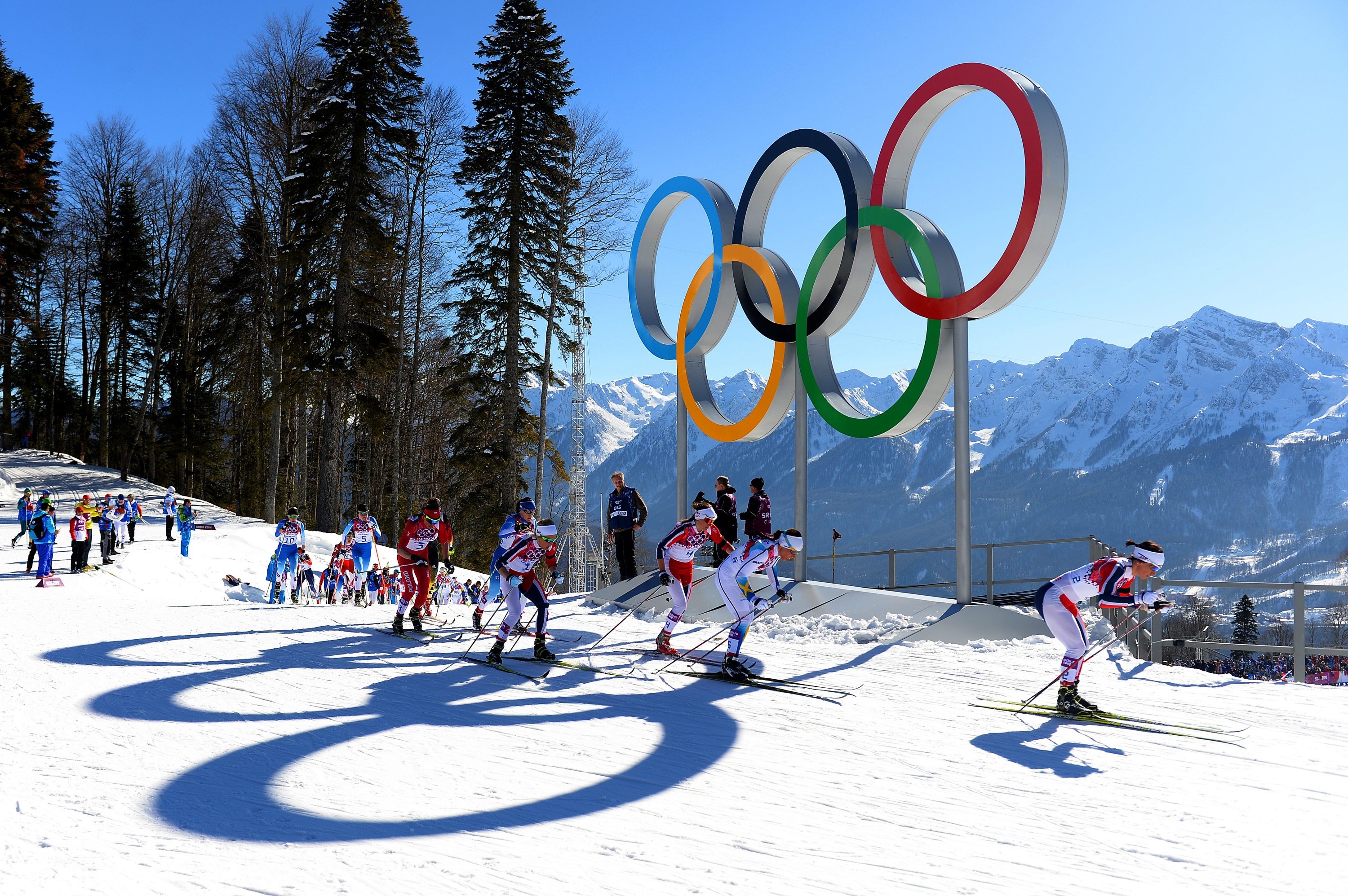 Ои лыжные. Олимпийские игры Сочи лыжные гонки. Зимние Олимпийские игры в Сочи 2014. Лыжные гонки Сочи 2014.