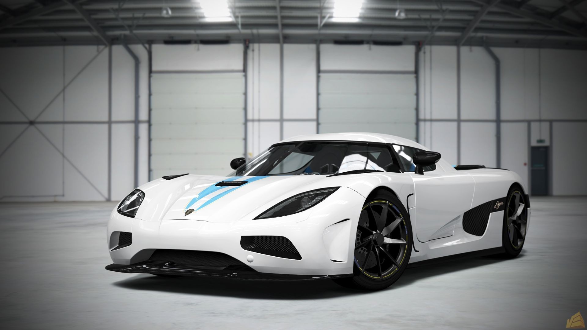 White Koenigsegg Agera Hangar Wallpapers And Images Wallpapers