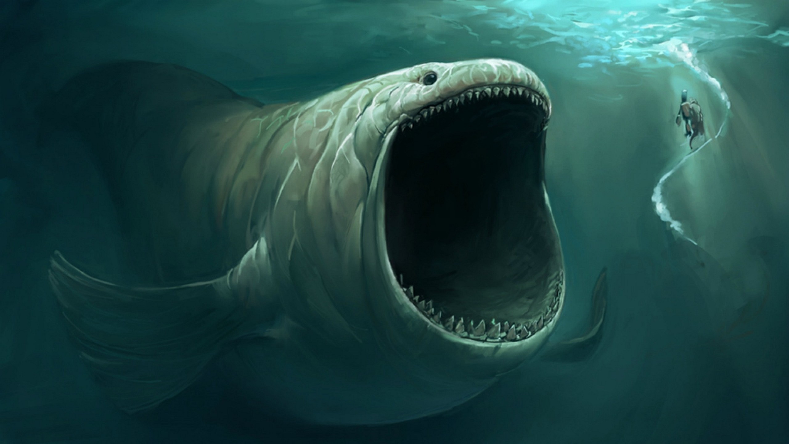 Живое существо через. Блуп монстр глубины. Левиафан блуп. Блуп рыба монстр. The Bloop морской монстр.