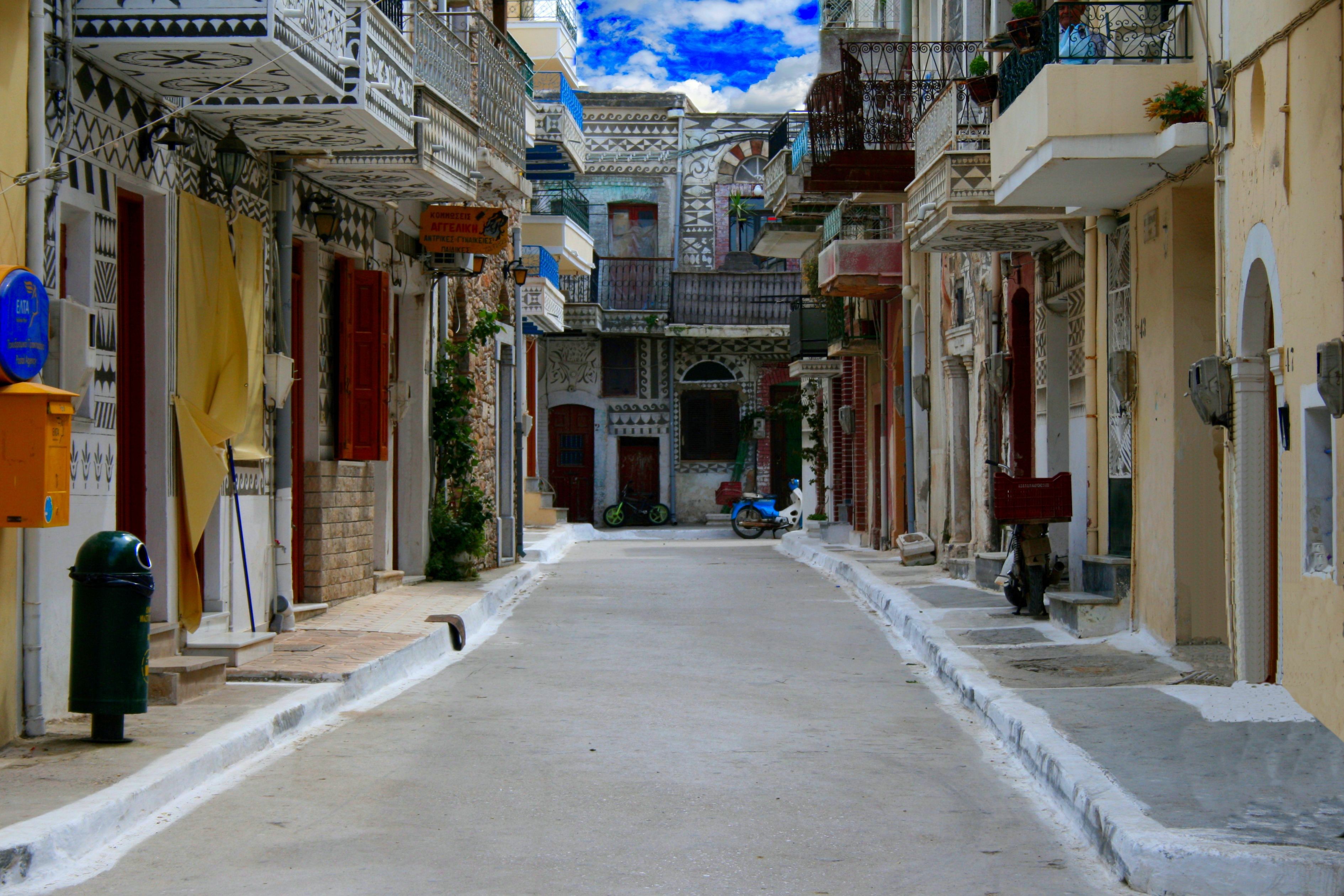 На греческой улице