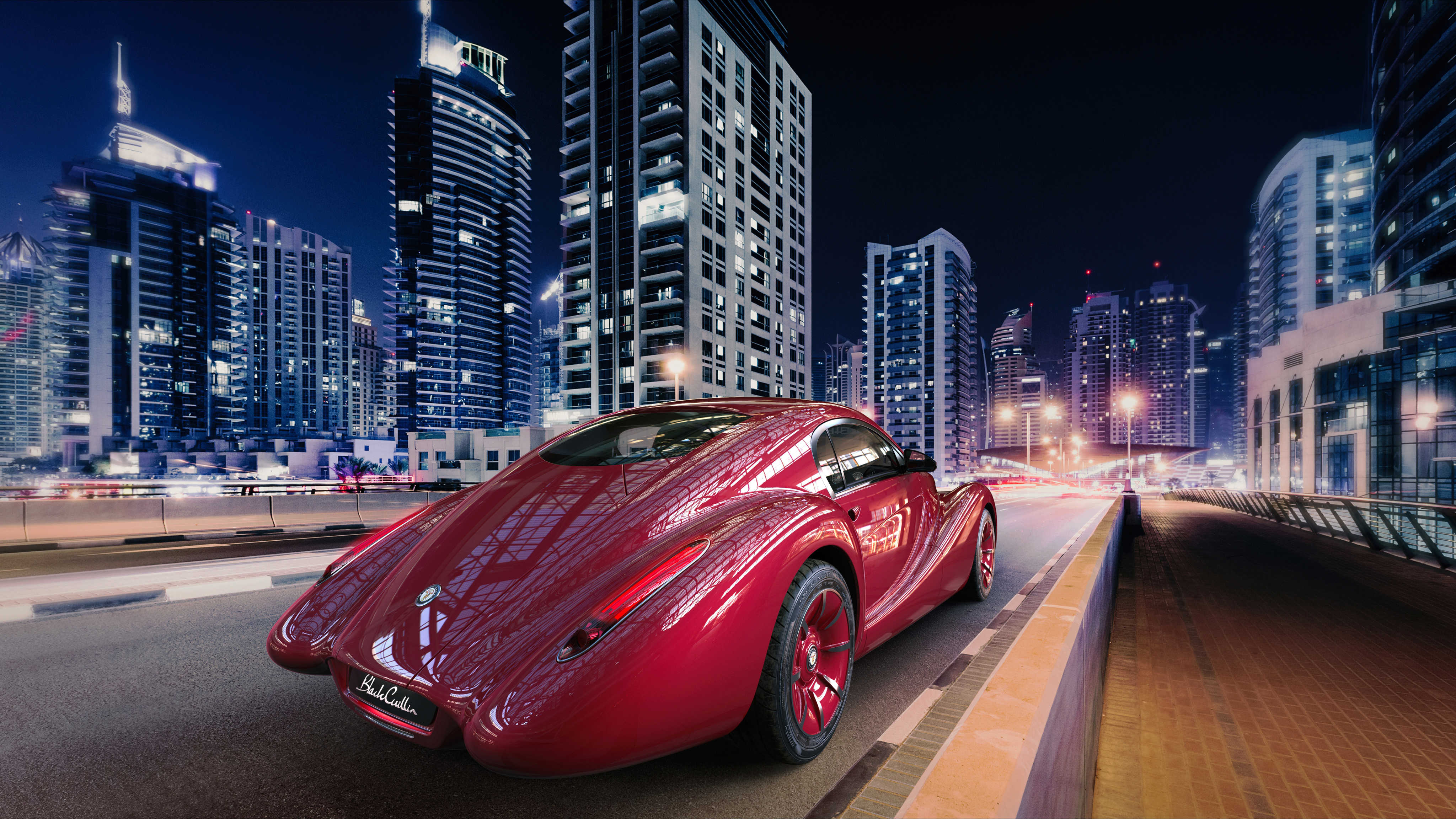 K 3 car. Автомобиль красный. Машина на фоне города. Фотообои автомобиль. Яркие машины.
