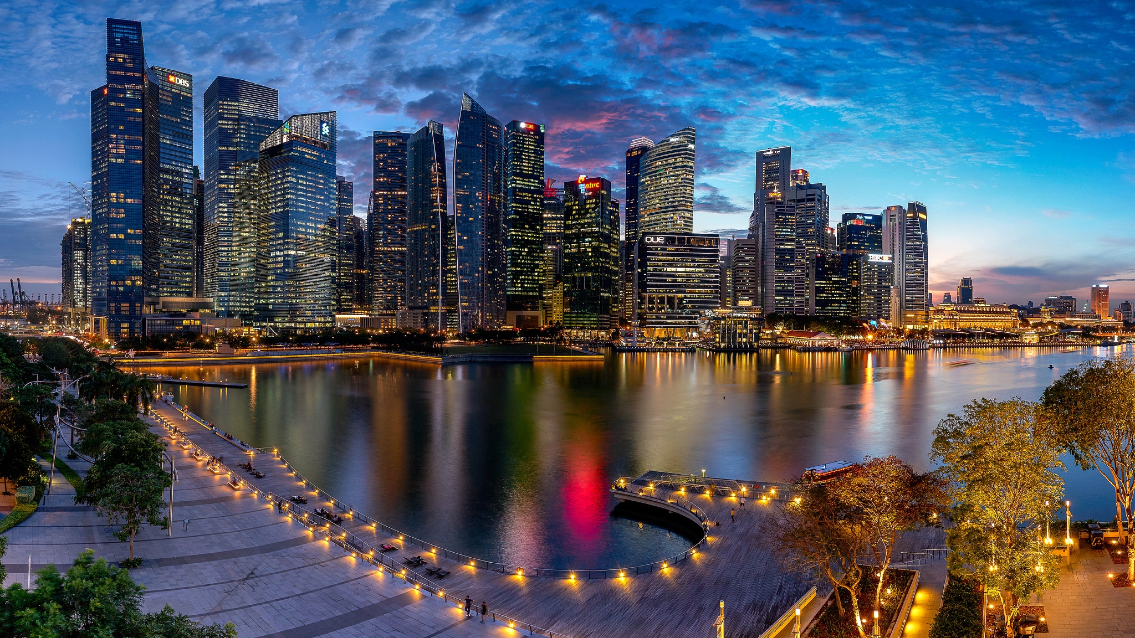 Живописный город. Мегаполис Сингапур. Сингапур 4к. Сингапур хд. Ночной Сингапур 4к.