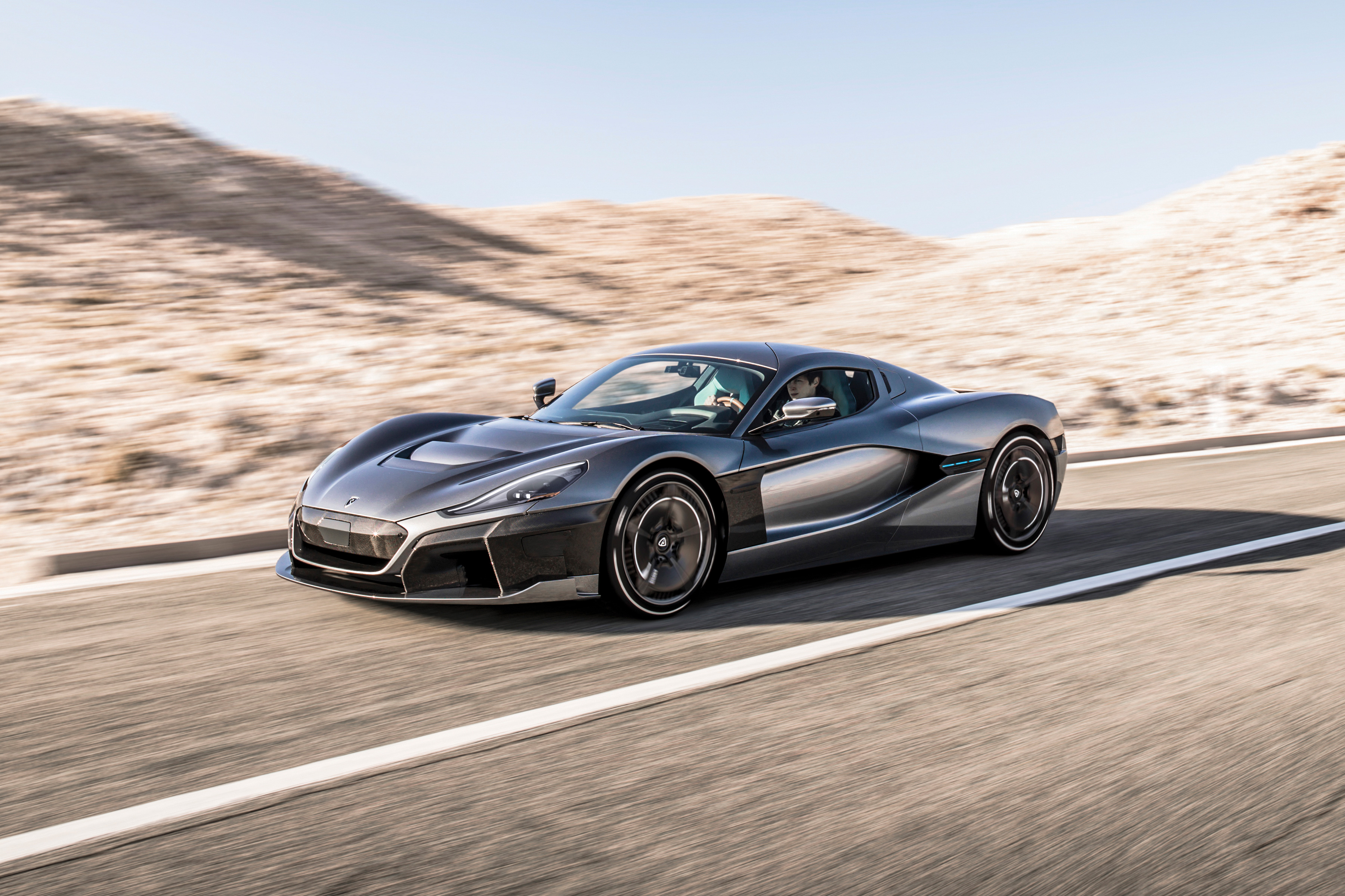 Fast Black Car Rimac C Two Geneva 2018 Wallpapers And Images Wallpapers Pictures Photos
