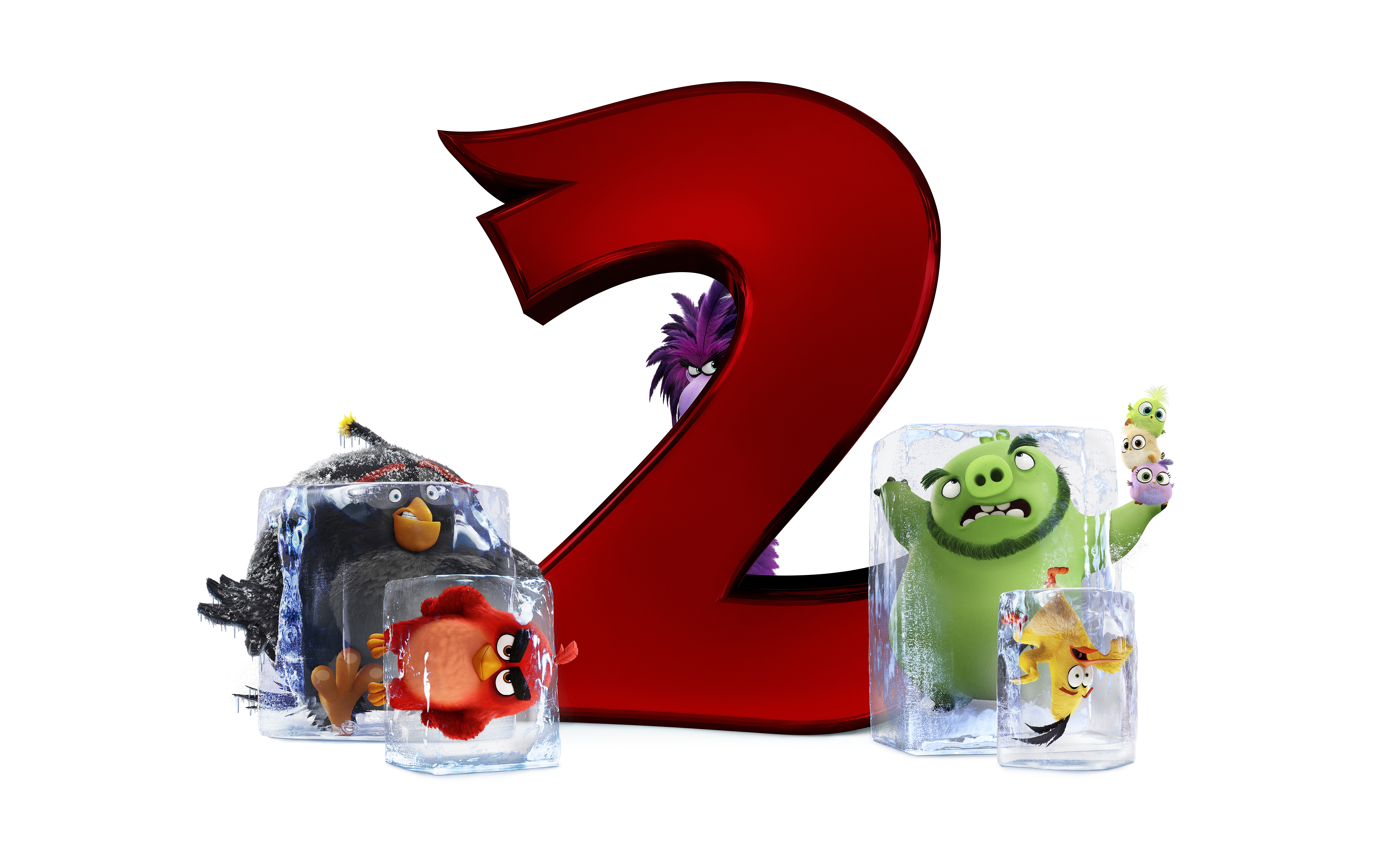 Zastaki.com - Постер мультфильма Angry Birds в кино 2
