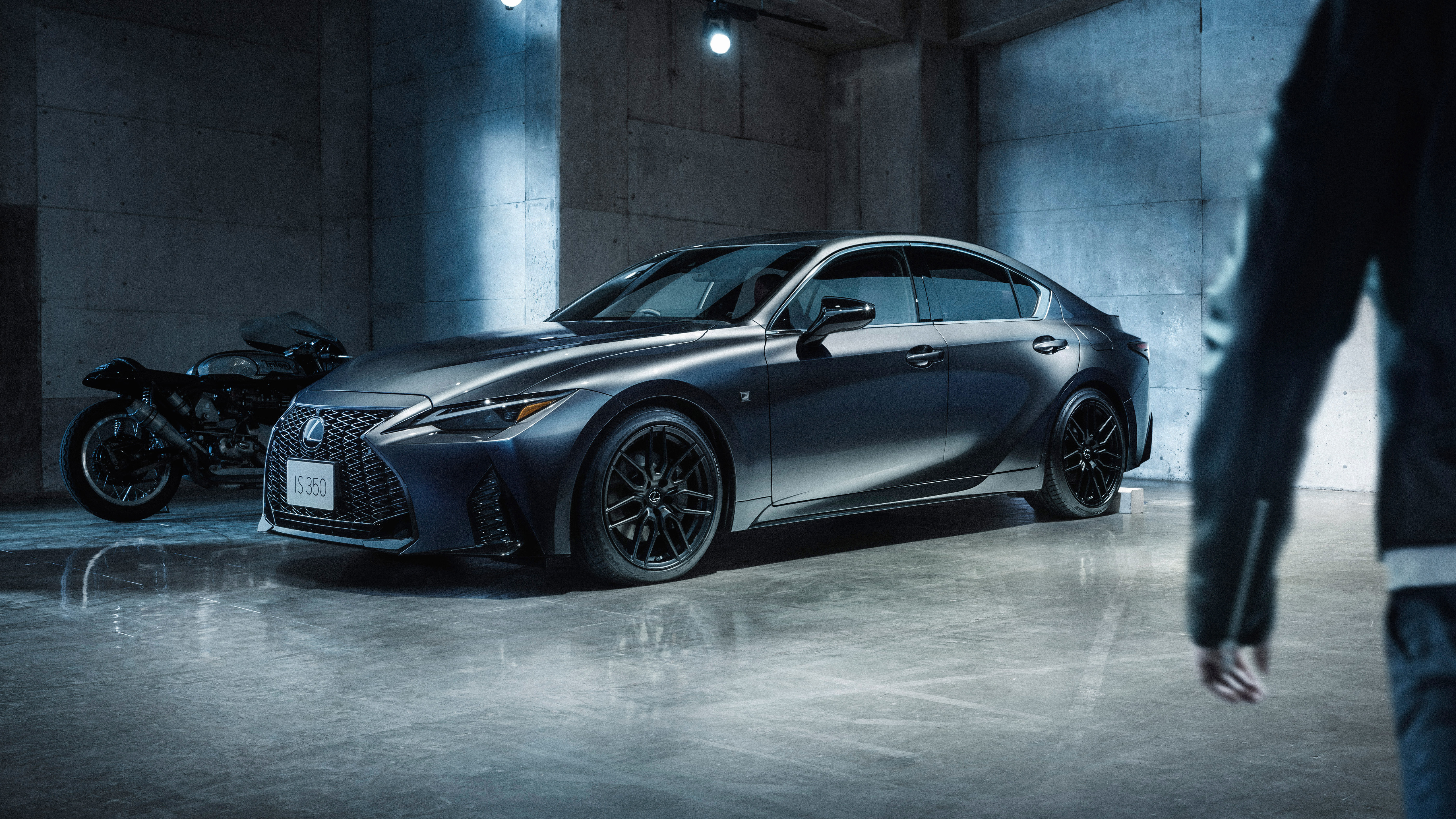 2021 Lexus Is 350 F Sport Silver In Garage Wallpapers And Images Wallpapers Pictures Photos