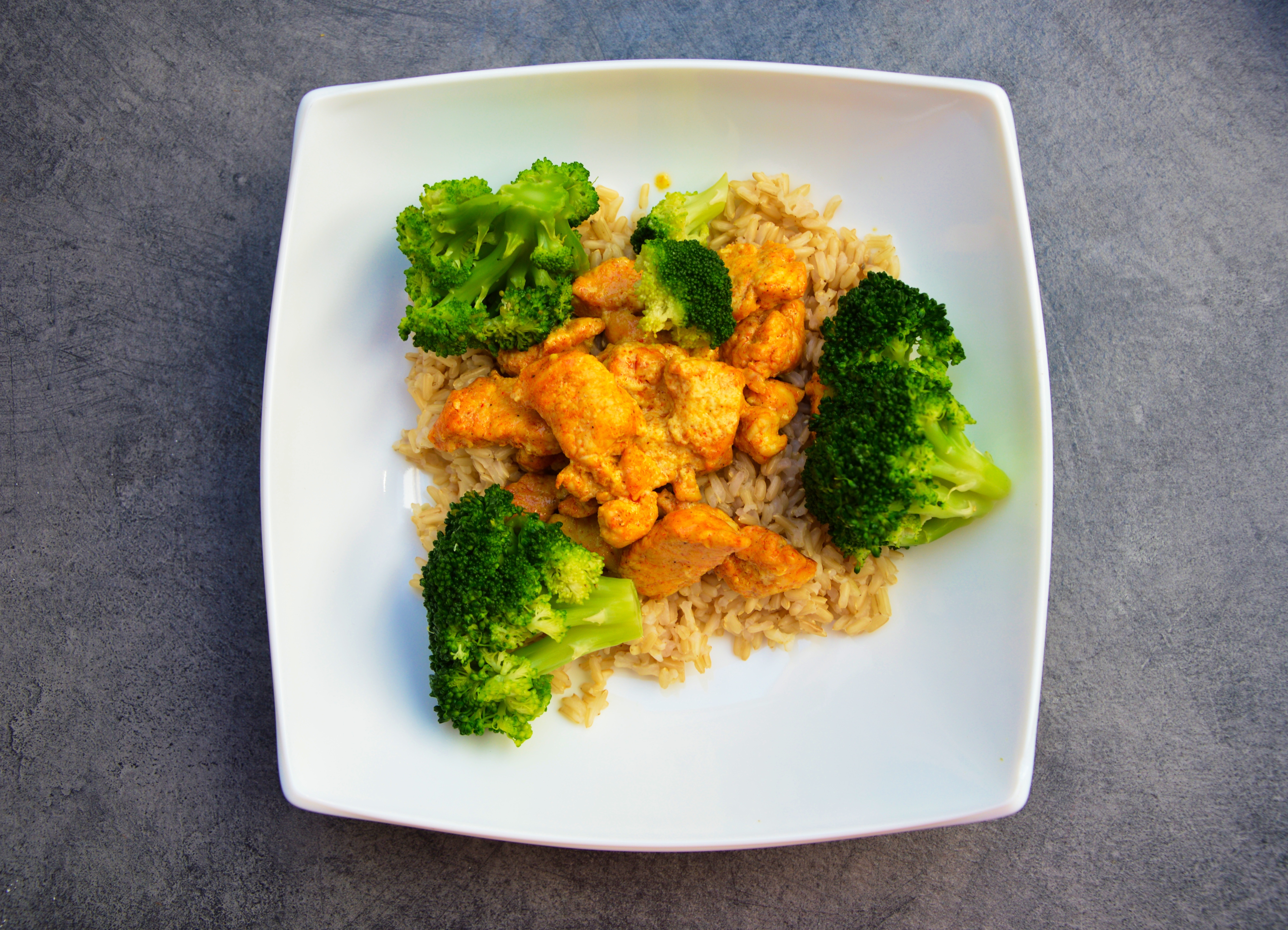 Diet chicken and broccoli