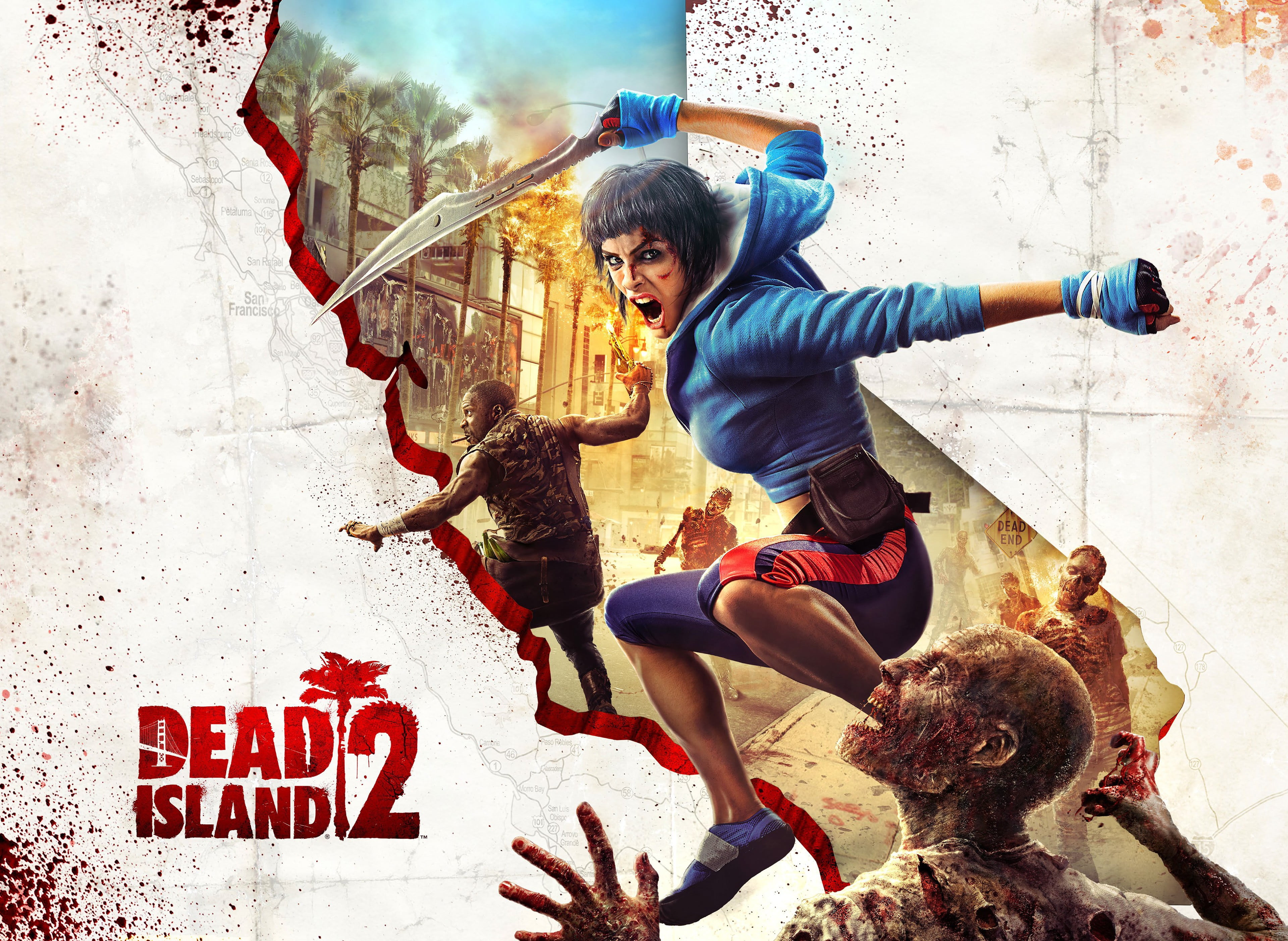 Zastaki.com - Постер ролевой игры  Dead Island 2