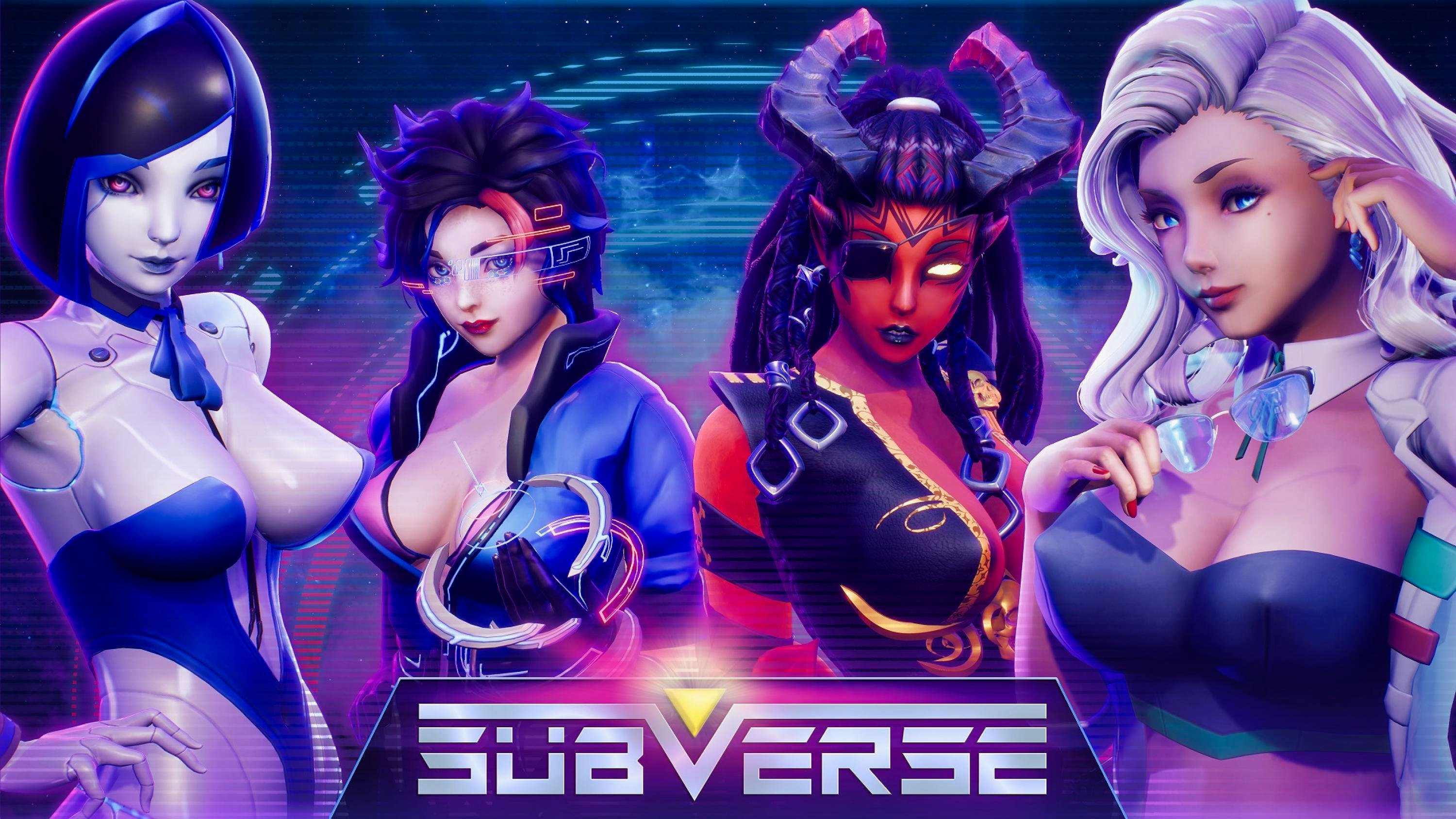 Zastaki.com - Логотип компьютерной игры Subverse, 2021